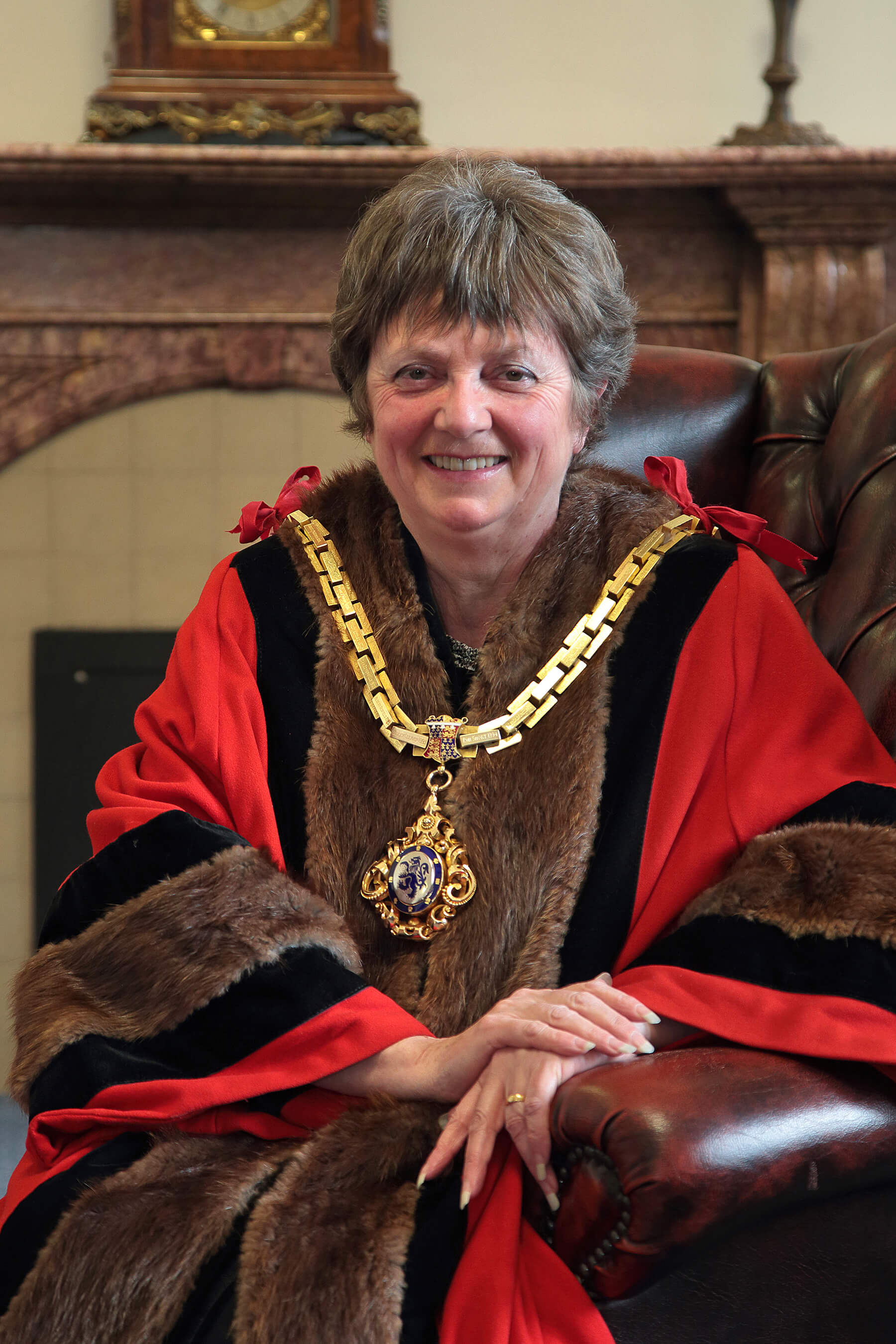 Mayor of Macclesfield Cllr Alift Harewood-Jones & Deputy Mayor Cllr Beverley Dooley