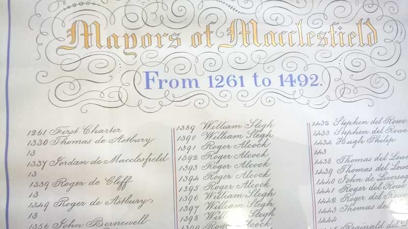 Macclesfield Town Council - A Brief History Of Mayoralty