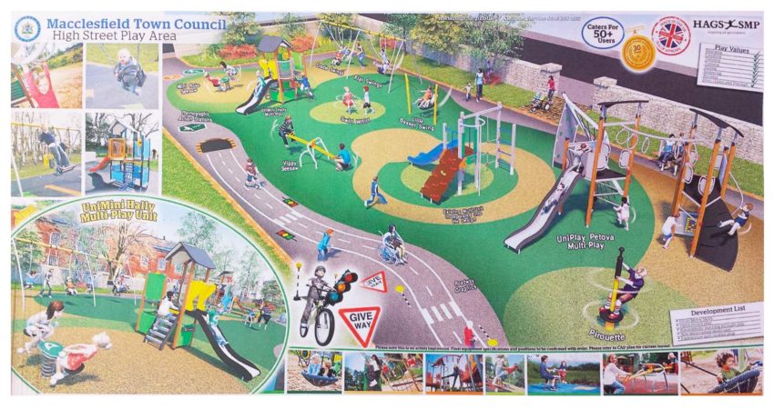 Macclesfield Town Council - Investment In Two Play Areas