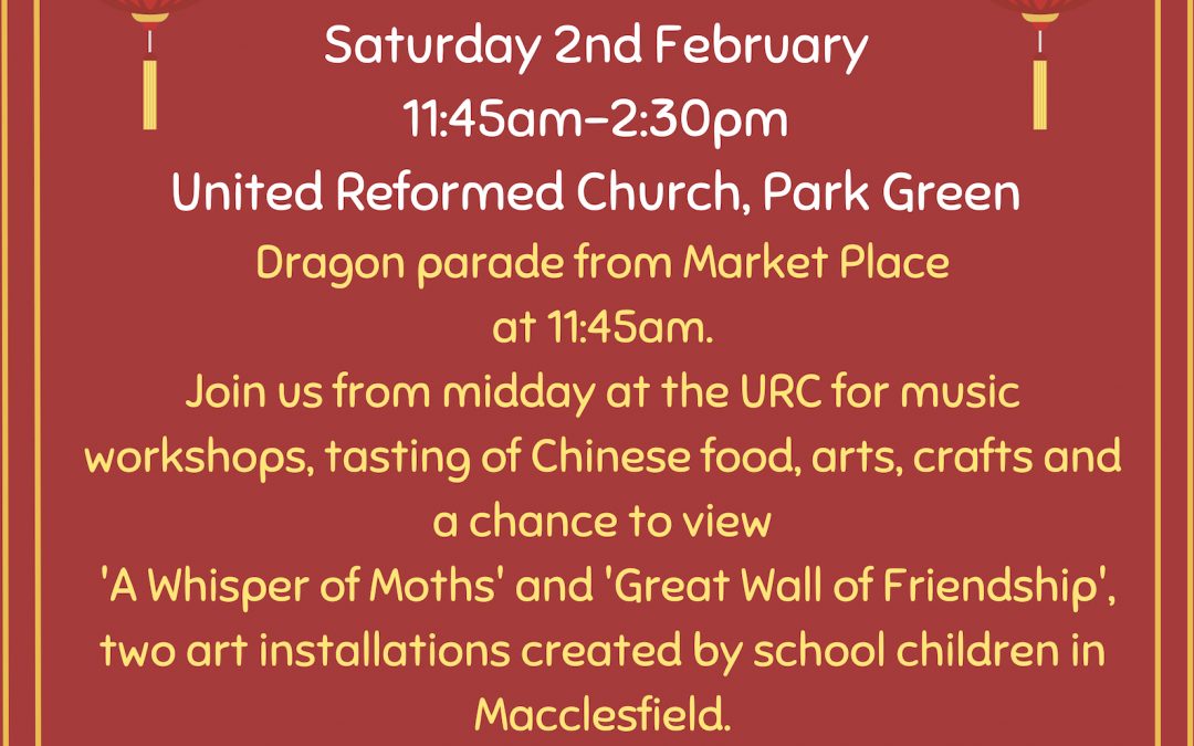 Celebrating Chinese New Year in Macclesfield