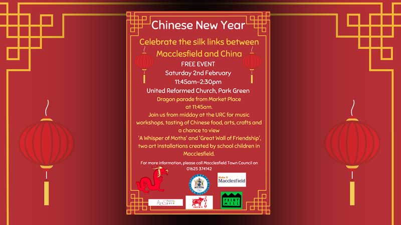 Macclesfield Town Council - Chinese New Year Poster