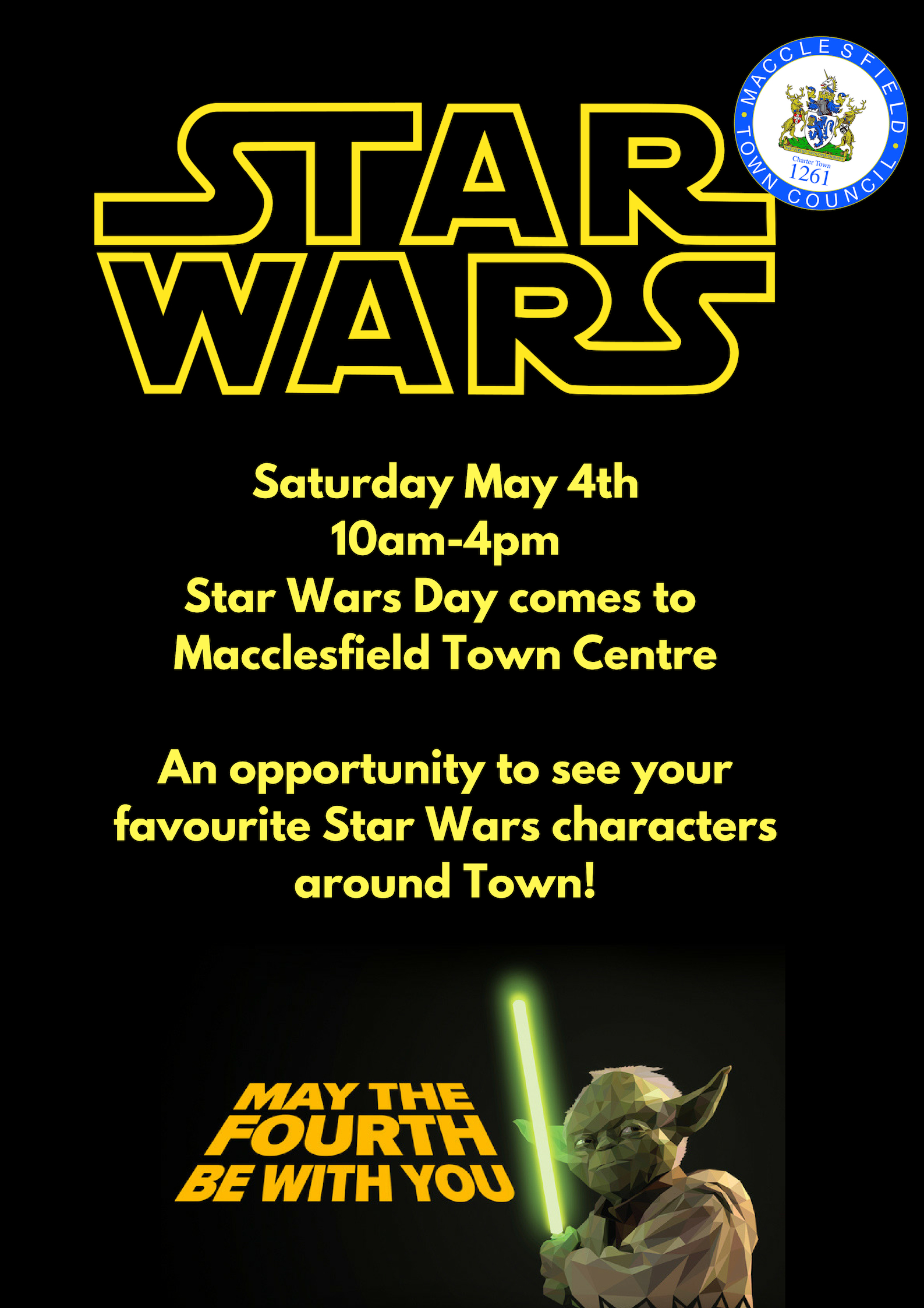 Star Wars Day Macclesfield Town Council