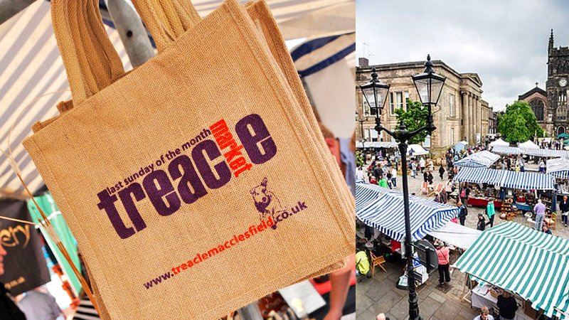 Treacle Market logo on shopping bag