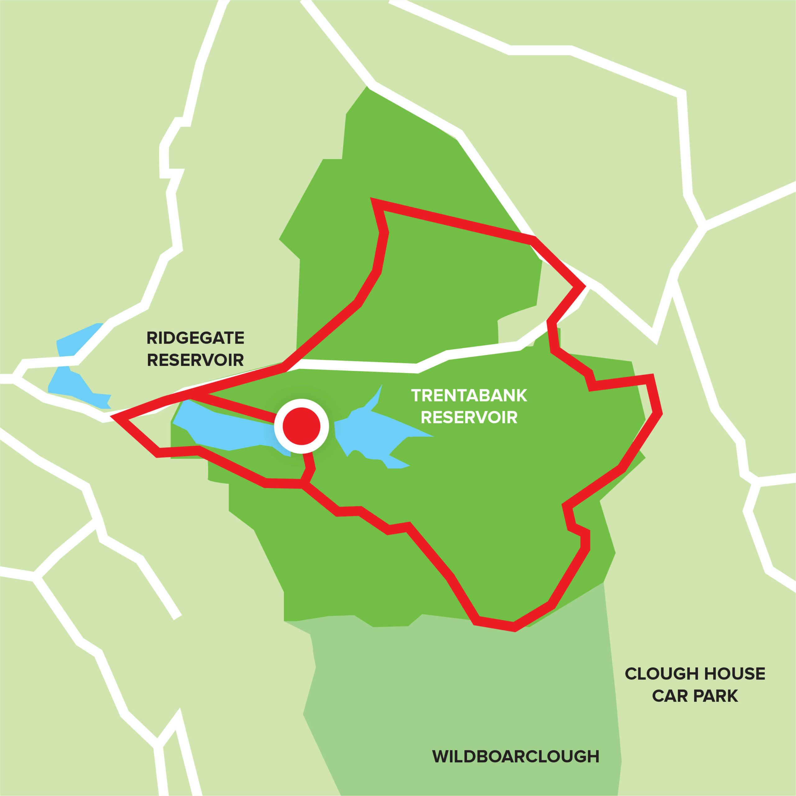 Macclesfield Forest Trail Map 