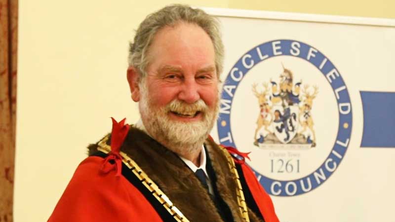 Cllr David Edwardes Mayor of Macclesfield