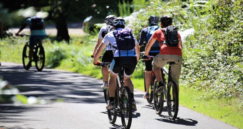 Macclesfield Cycle Trails group of cyclists