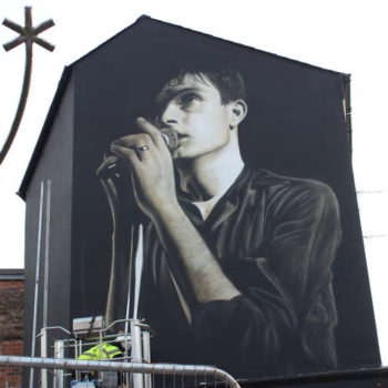 Ian Curtis Mural