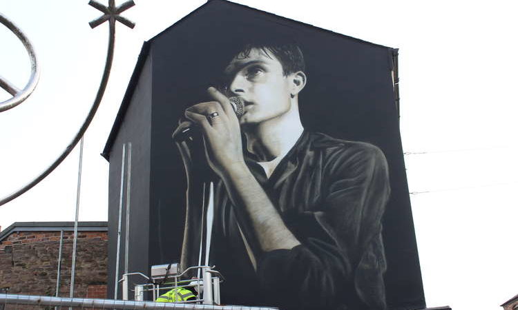 Ian Curtis Mural