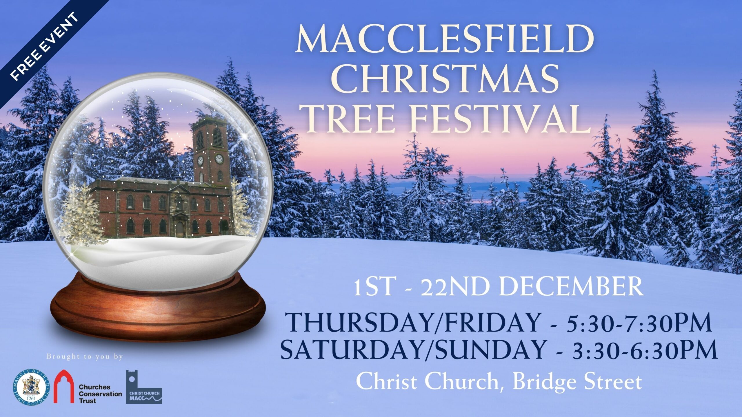 Macclesfield Christmas Tree Festival  (coffee House ) ( X  Mm)