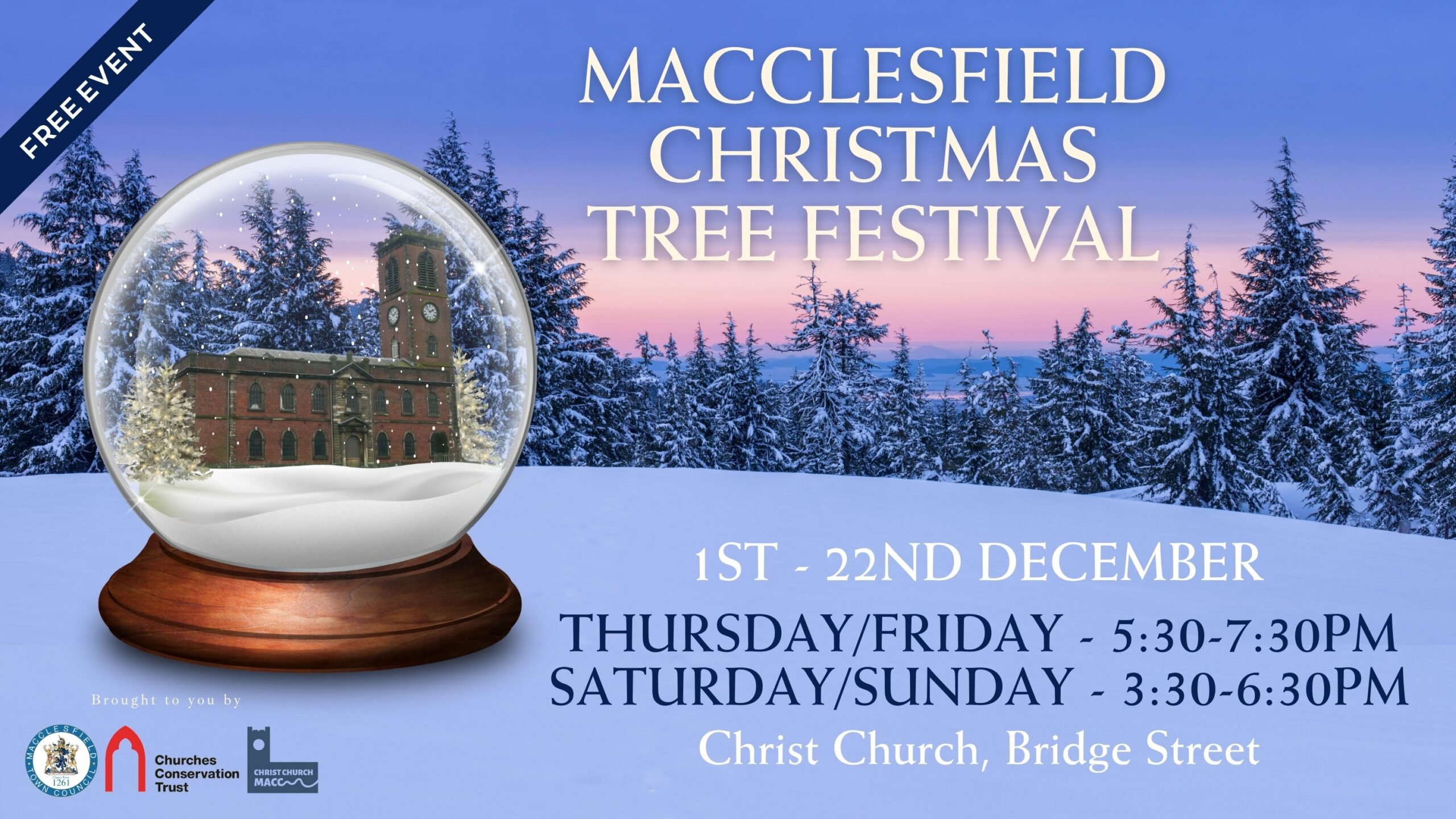 Macclesfield Christmas Tree Festival  (coffee House ) ( X  Mm)
